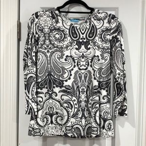 J. McLaughlin 3/4 sleeve top